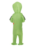Inflatable Alien Abduction Costume, Green Dress Loud