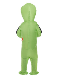 Inflatable Alien Abduction Costume, Green Dress Loud