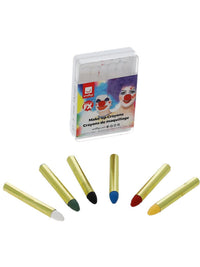 Smiffys Make-Up FX, Carnival Face/Body Crayons, Dress Loud