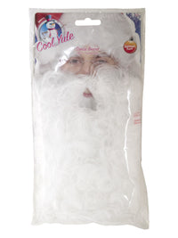 Santa Beard, White Dress Loud