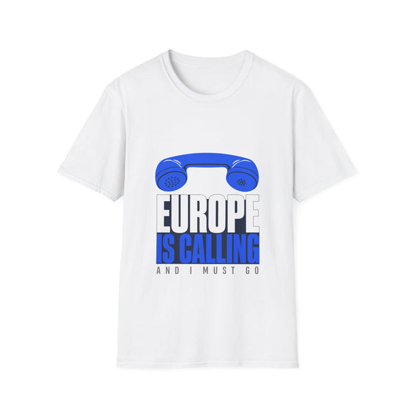 Europe Is Calling T-Shirt — Travel Tee 