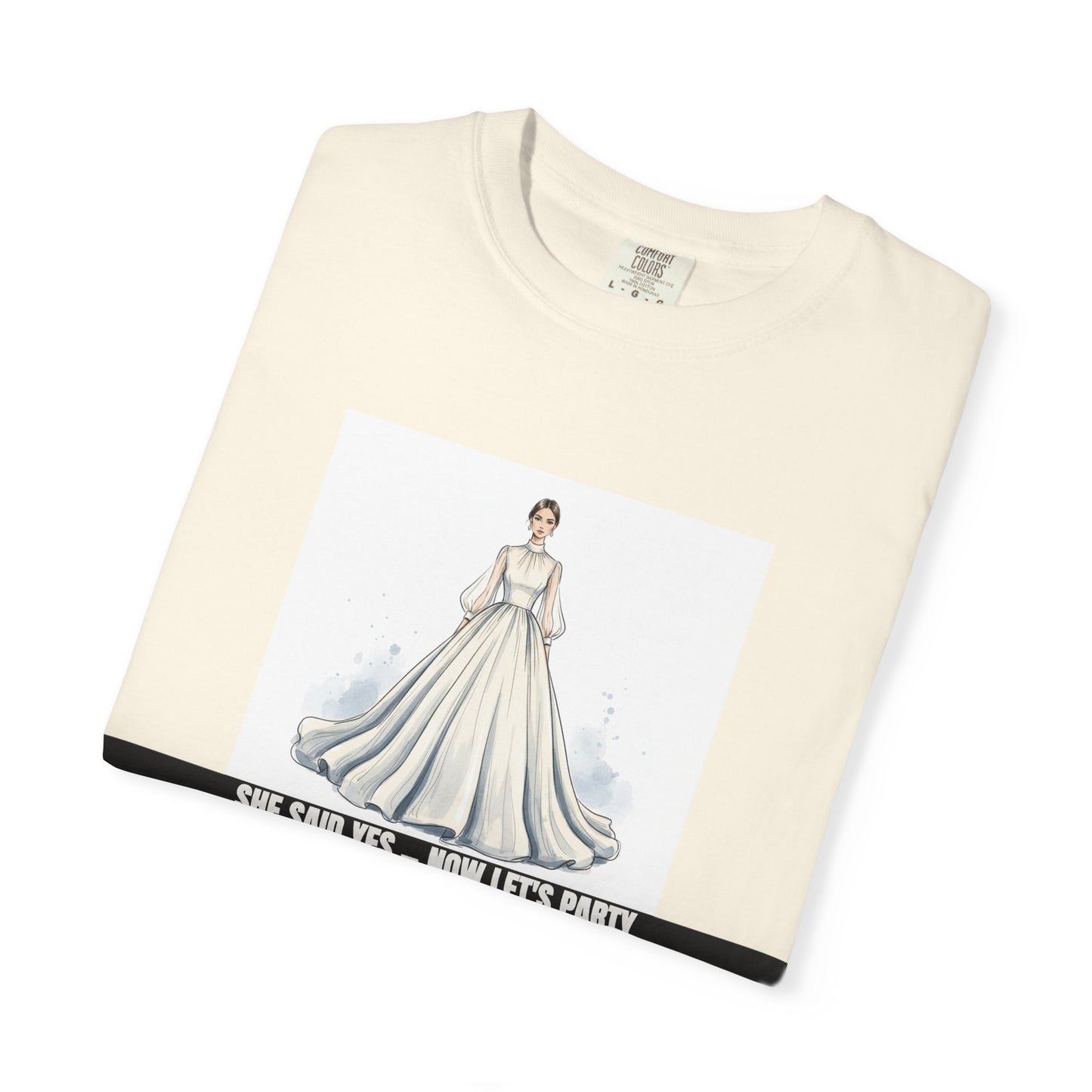 She Said Yes Now Lets Party Bachelorette Bride Squad Tee