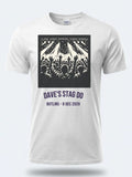 Personalised Replay Big Weekender Tee — white tee, front view