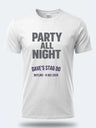 Personalised Replay Big Weekender Tee – Party for Night
