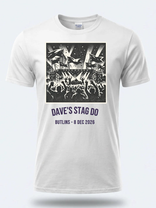 Gildan 64000 Mockup White front