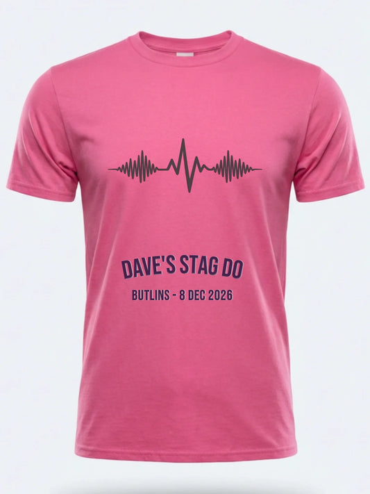 Gildan 64000 Mockup pink front