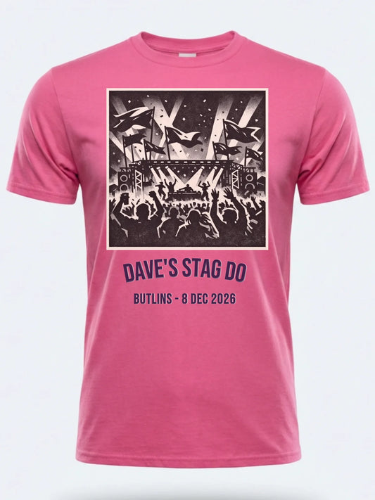 Gildan 64000 Mockup pink front