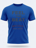 Personalised Replay Big Weekender Tee — royal blue tee, front view