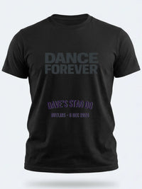 Personalised Replay Big Weekender Tee — black tee, front view