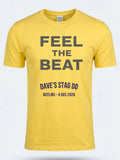 Personalised Replay Big Weekender Tee — daisy yellow tee, front view