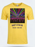 Personalised Replay Big Weekender Tee — daisy yellow tee, front view