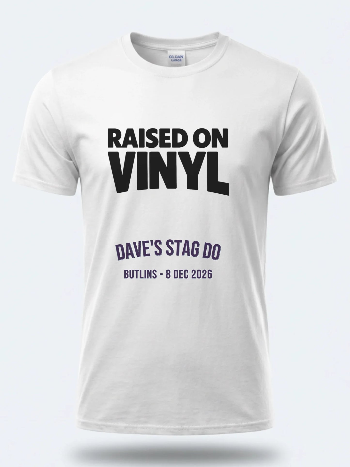 Gildan 64000 Mockup White front