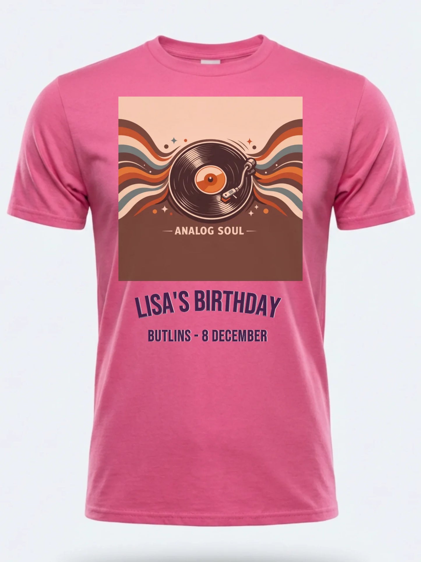 Gildan 64000 Mockup pink front