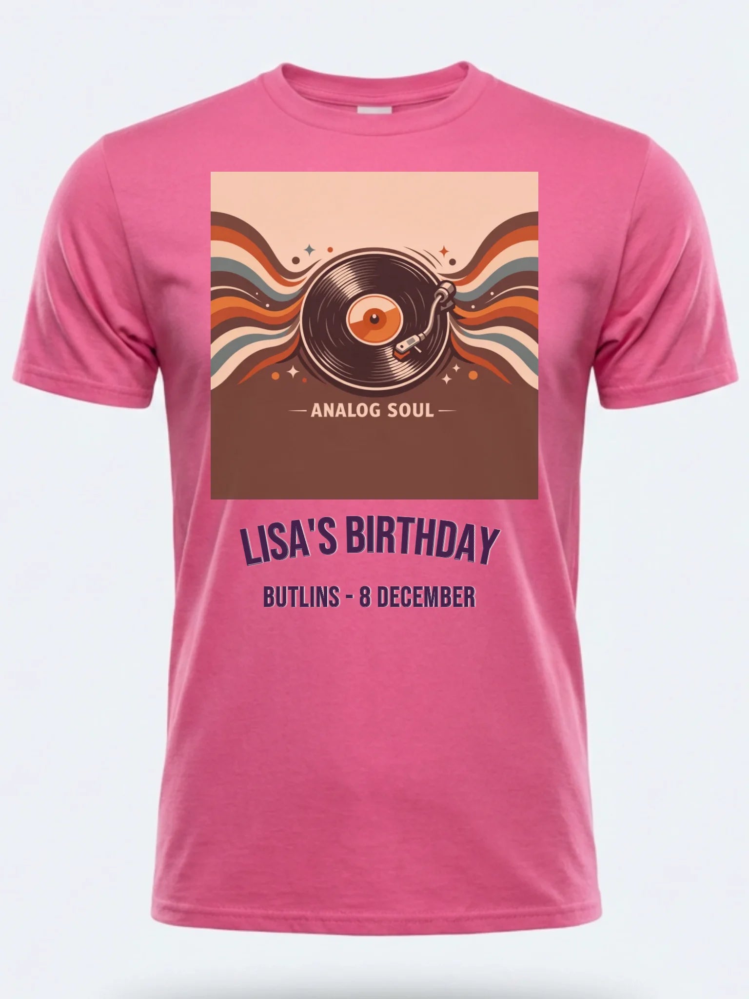 Gildan 64000 Mockup pink front