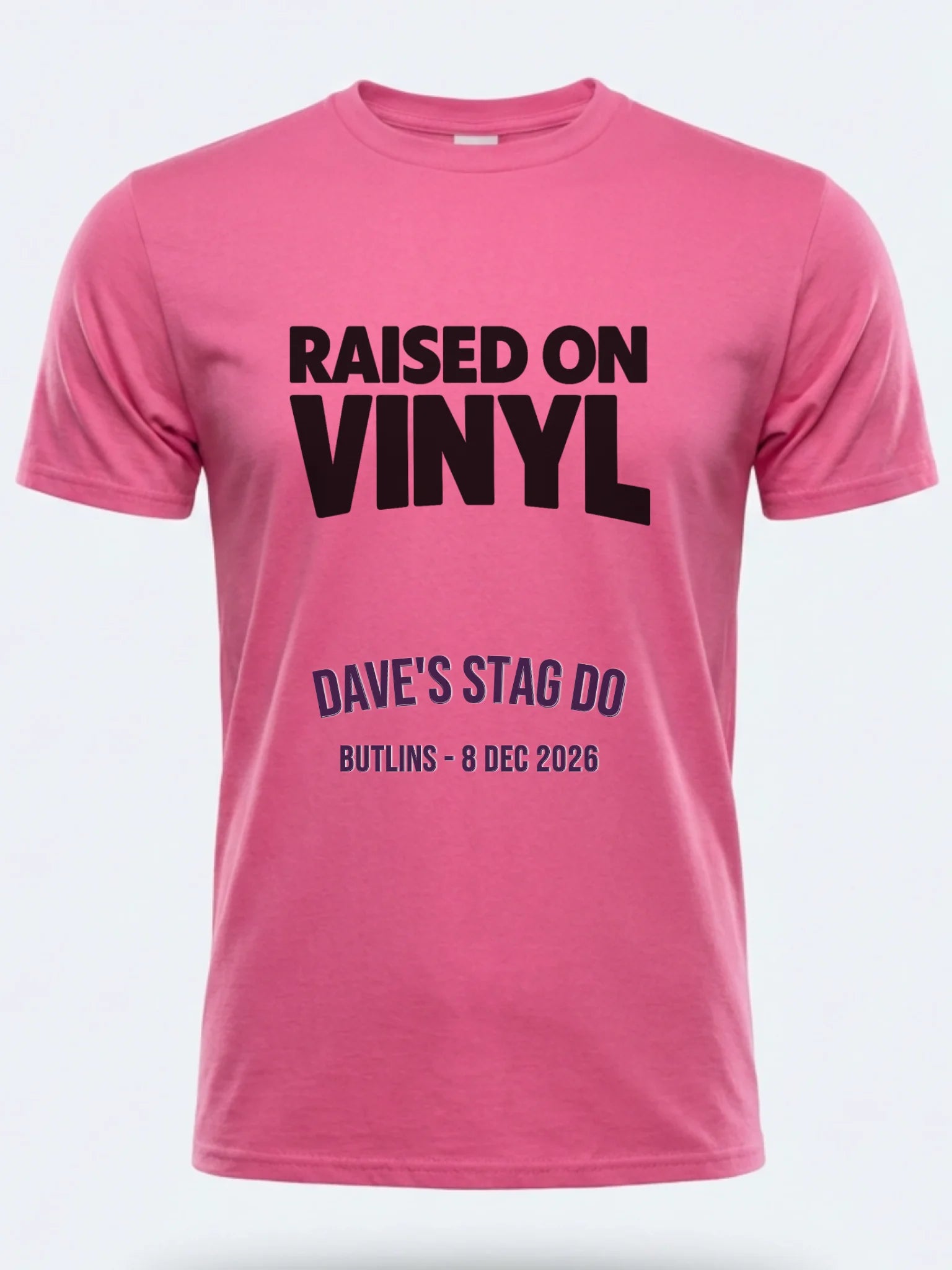 Gildan 64000 Mockup pink front