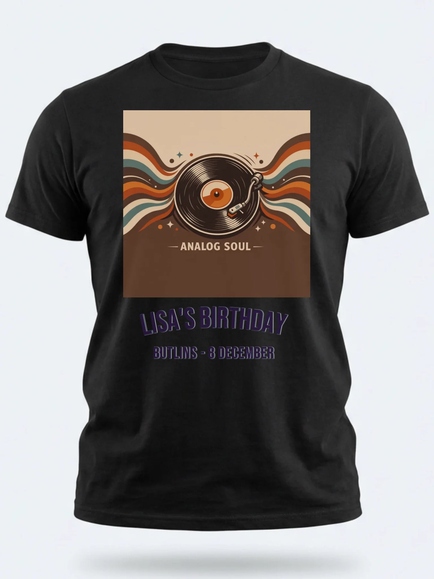 Gildan 64000 Mockup black front