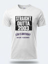 Personalised Back to 2000s Big Weekender Tee – Straight outta 2003
