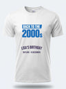 Personalised Back to 2000s Big Weekender Tee – Back to the 2000s