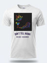 Personalised Don't Tell Mama Big Weekender Tee – Disco Ball and Stilettos