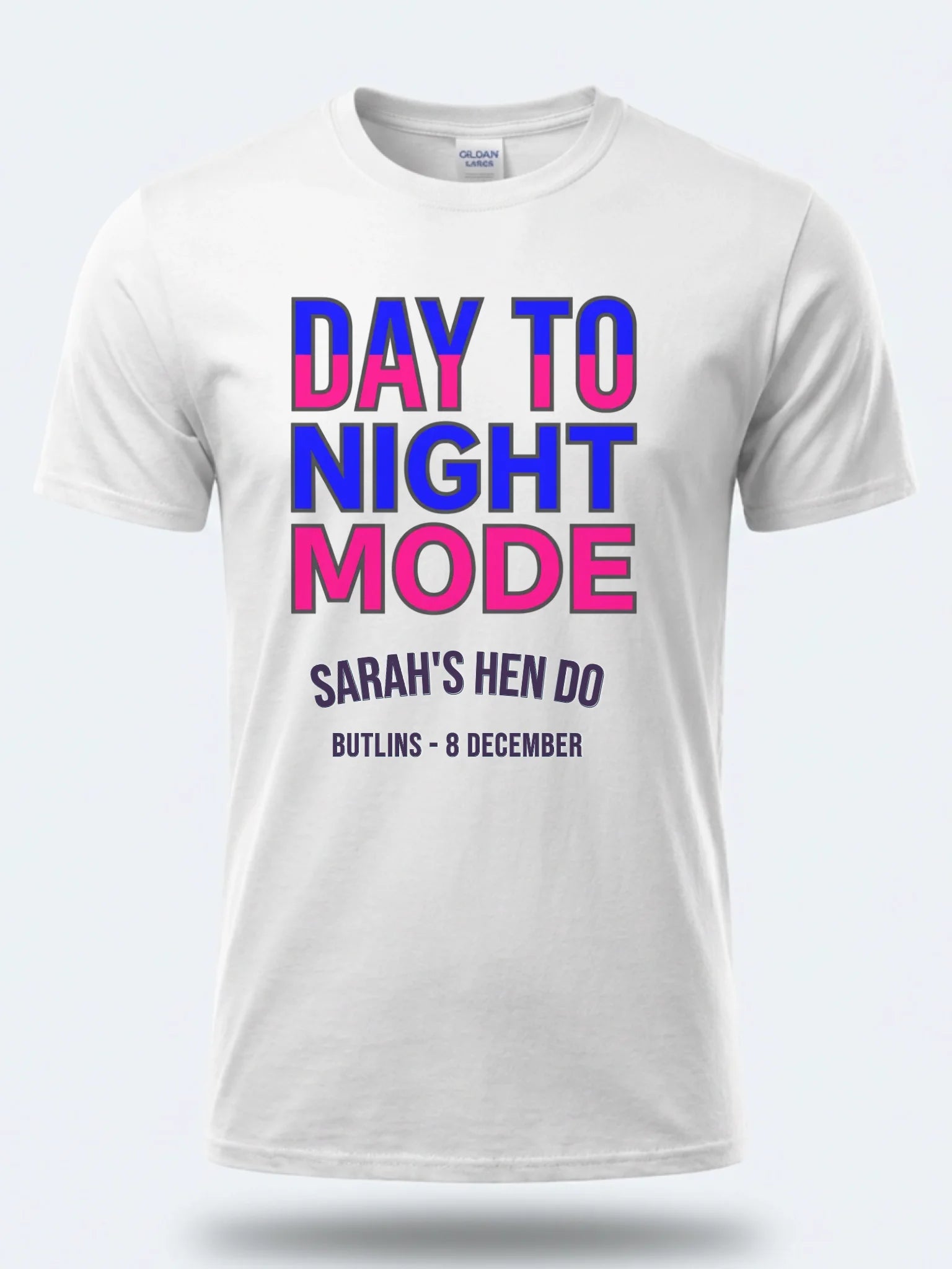 Gildan 64000 Mockup White front