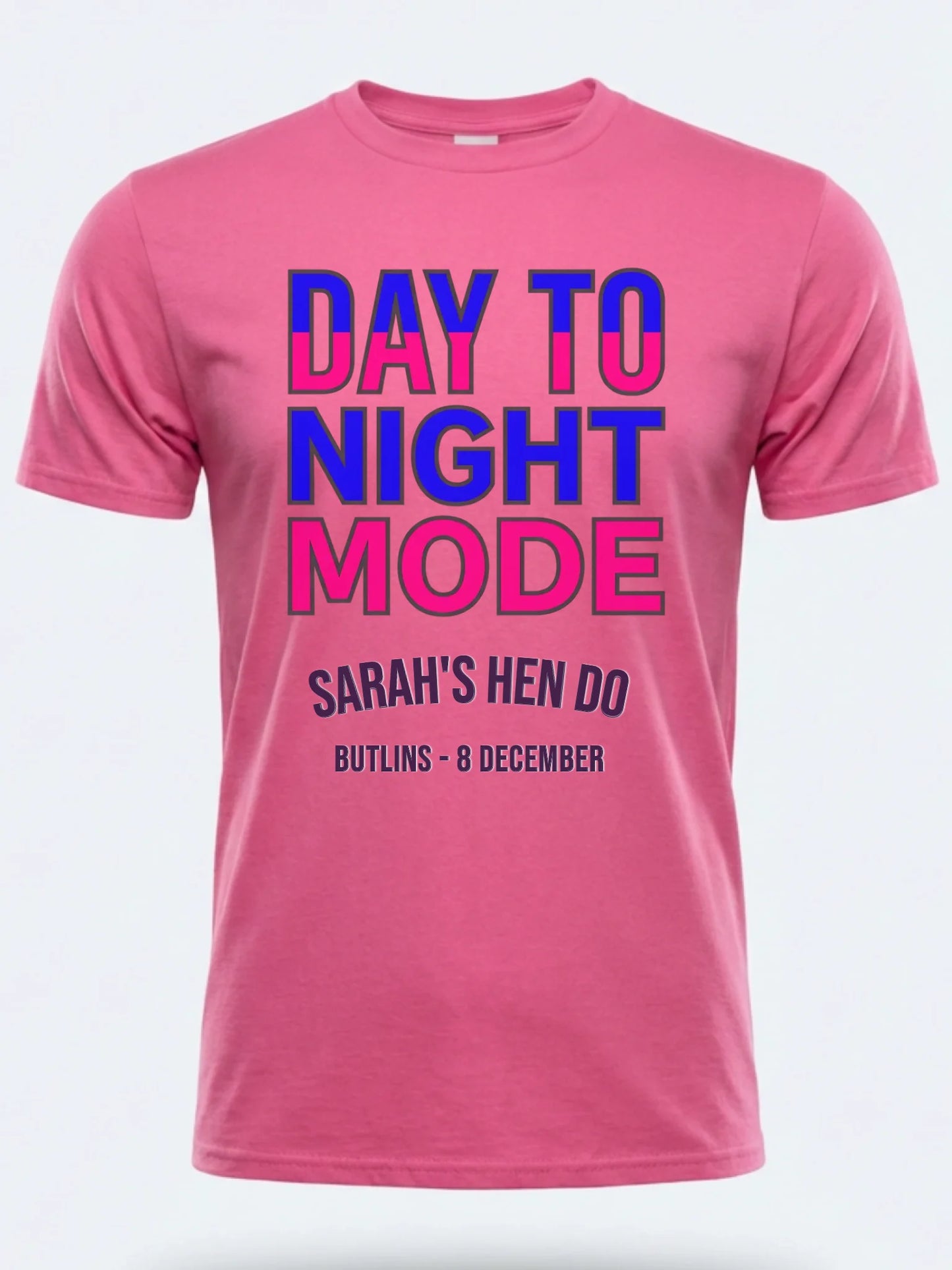 Gildan 64000 Mockup pink front