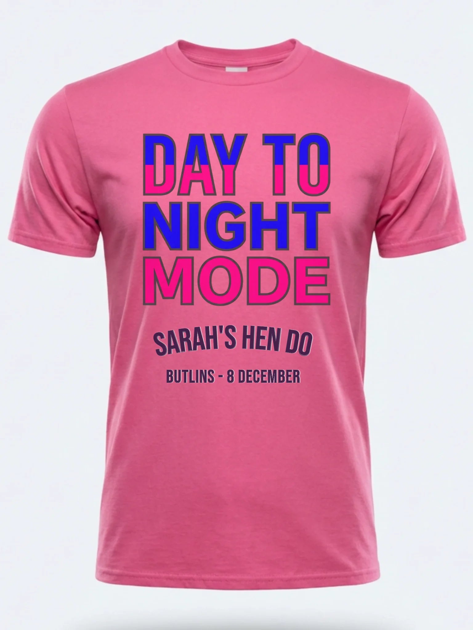 Gildan 64000 Mockup pink front