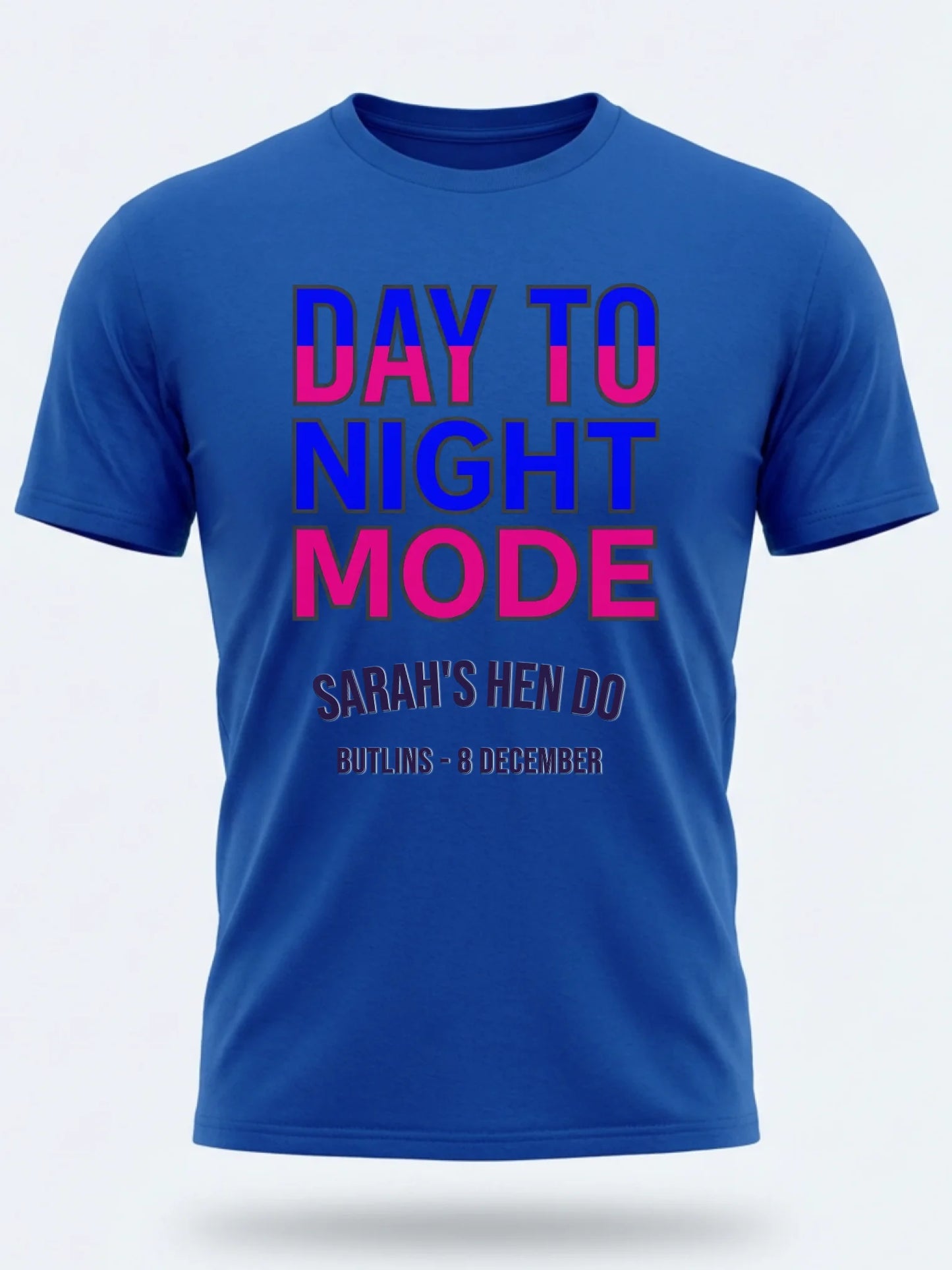 Gildan 64000 Mockup royal blue front