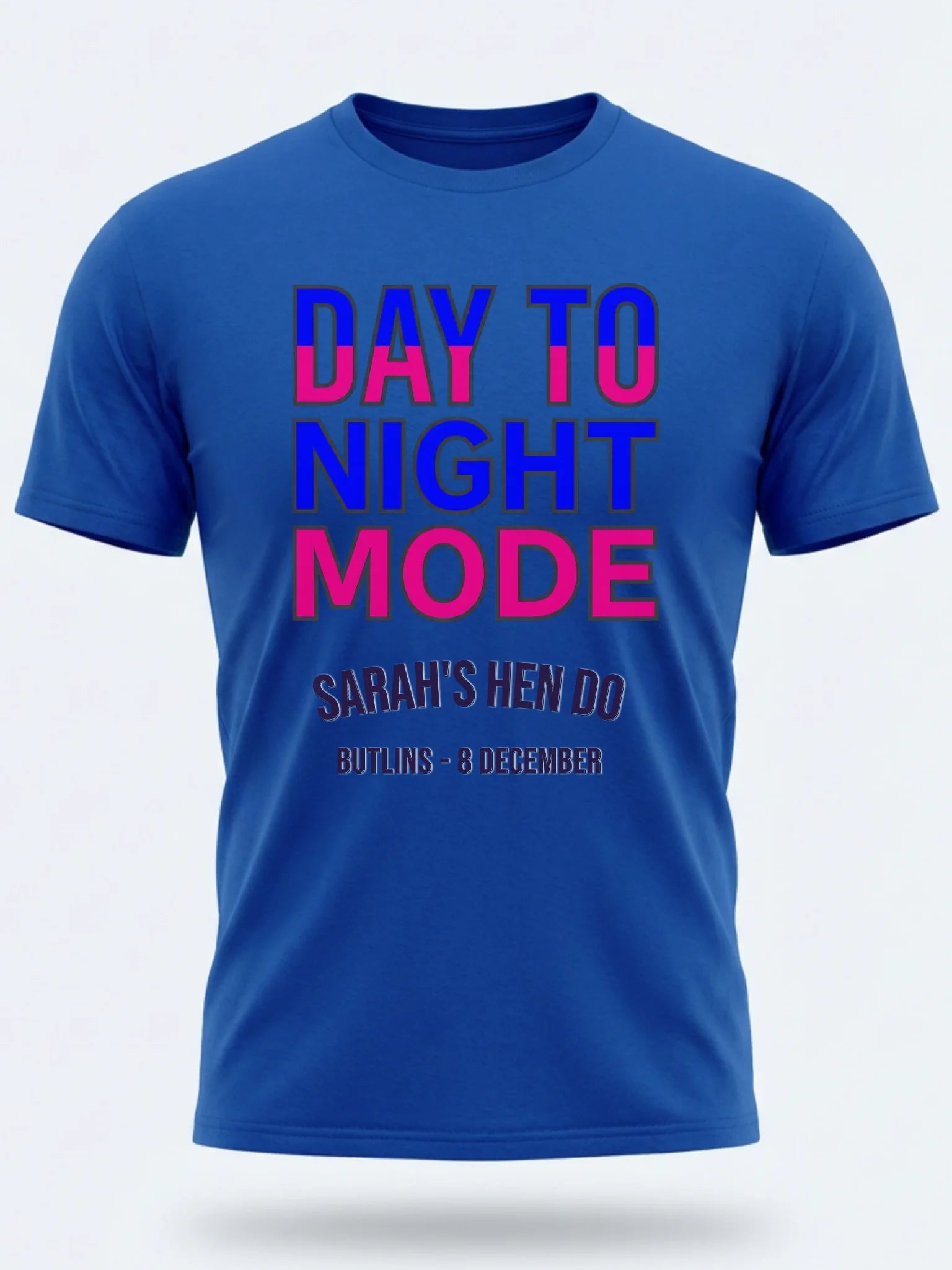 Gildan 64000 Mockup royal blue front