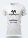 Personalised We Love Ibiza Big Weekender Tee – Ibiza Palm
