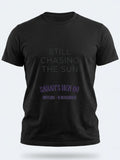 Personalised We Love Ibiza Big Weekender Tee — black tee, front view