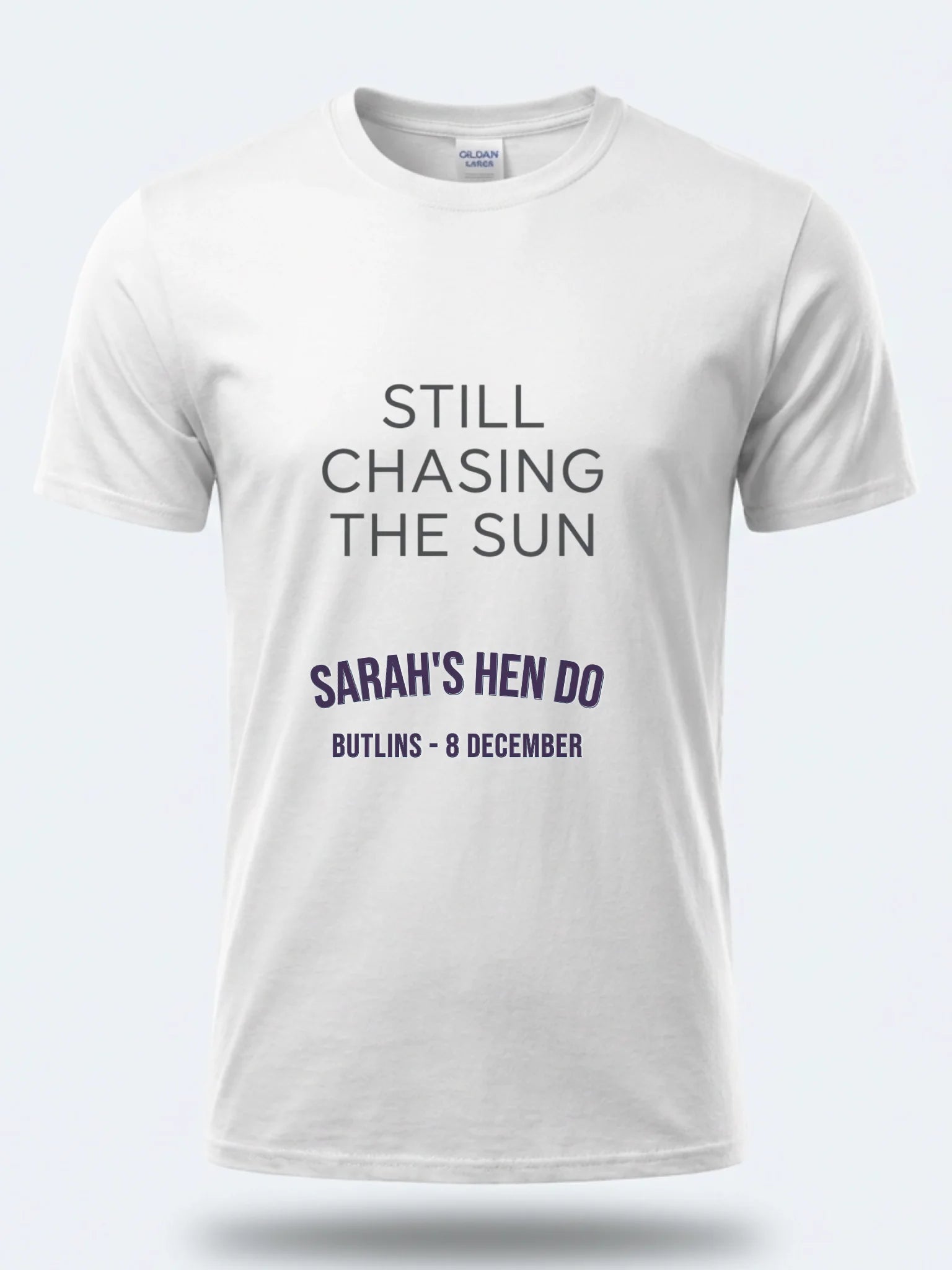 Gildan 64000 Mockup White front