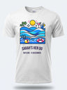 Personalised We Love Ibiza Big Weekender Tee – Ibiza Poolside