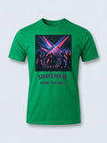 Personalised We Love Ibiza Big Weekender Tee — irish green tee, front view