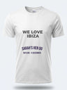 Personalised We Love Ibiza Big Weekender Tee – We Love Ibiza