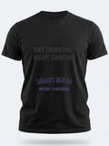 Personalised We Love Ibiza Big Weekender Tee — black tee, front view
