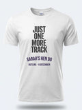 Personalised Bugged Out Big Weekender Tee — white tee, front view