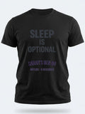 Personalised Bugged Out Big Weekender Tee — black tee, front view