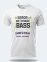 Personalised Bugged Out Big Weekender Tee – Error Need More Bass