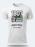 Personalised Darts Weekender Tee | 180 I can't even hit the board | Shirt Dress Loud