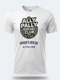 Personalised Darts Weekender Tee | Ally Pally Social Club | Shirt Dress Loud