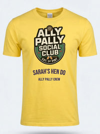 Personalised Darts Weekender Tee | Ally Pally Social Club | Shirt Dress Loud