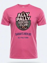 Personalised Darts Weekender Tee | Ally Pally Social Club | Shirt Dress Loud