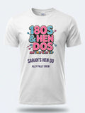 Personalised Darts Weekender Tee | Ally Pally 180s and Hen Dos | Shirt Dress Loud