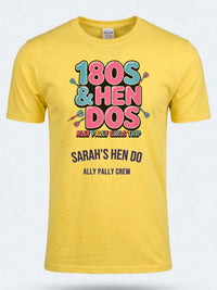 Personalised Darts Weekender Tee | Ally Pally 180s and Hen Dos | Shirt Dress Loud