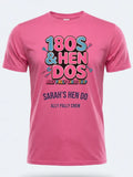 Personalised Darts Weekender Tee | Ally Pally 180s and Hen Dos | Shirt Dress Loud