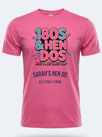 Personalised Darts Weekender Tee | Ally Pally 180s and Hen Dos | Shirt Dress Loud