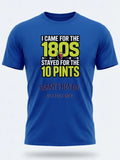 Personalised Darts Weekender Tee | I came for the 180s Stayed for the 10 Pints | Shirt Dress Loud