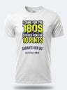 Personalised Darts Weekender Tee – I came for the 180s Stayed for the 10 Pints