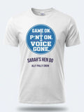 Personalised Darts Weekender Tee | Game on Pint On | Shirt Dress Loud