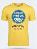 Personalised Darts Weekender Tee | Game on Pint On | Shirt Dress Loud